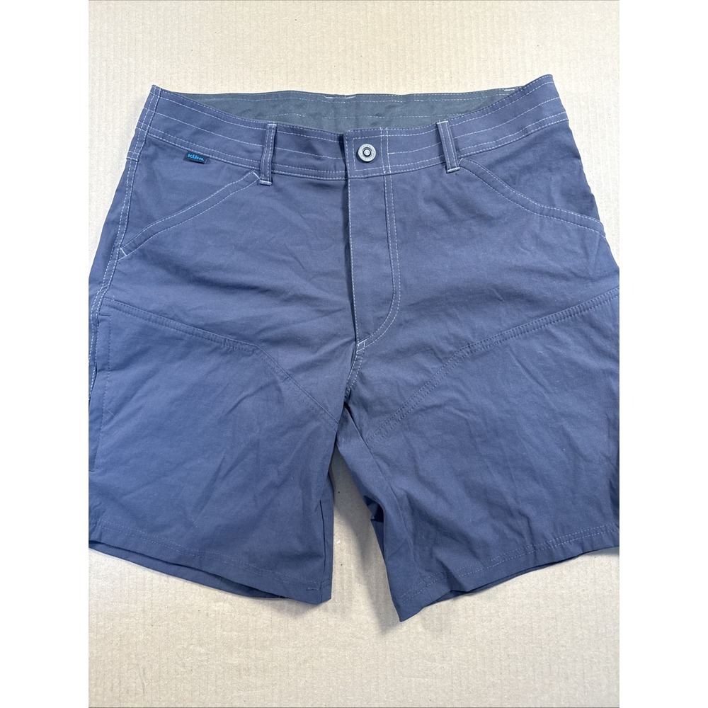 Kuhl Renegade Cargo Utility Hiking Outdoor Stretch Dark Gray Shorts Men's 34